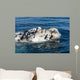 Close-up Head White Calf Wall Decal