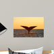 Tail Fluke Southern Right Wall Decal Design 5