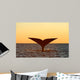 Tail Fluke Southern Right Wall Decal Design 5