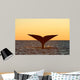 Tail Fluke Southern Right Wall Decal Design 5