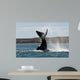 Southern Right Whale Slaps Wall Decal Design 3