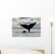 Southern Right Whale Slaps Wall Decal Design 2