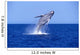 Humpback Whale Breaching Lower Wall Decal