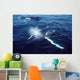 Humpback Whale Resting Gulf Wall Decal Design 2