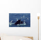 Humpback Whale Feeding Gulf Wall Decal