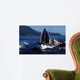 Group Humpback Whale Feeding Wall Decal Design 1