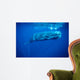 Sperm Whale Photographed off Wall Decal Design 4