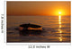 Northern Right Whale Sunset Wall Decal Design 1
