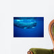 Sperm Whale Photographed off Wall Decal Design 2