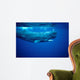 Sperm Whale Photographed off Wall Decal Design 2