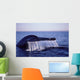 Tail Fluke Blue Whale Wall Decal Design 2