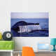 Tail Fluke Blue Whale Wall Decal Design 2
