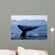 Tail Fluke Blue Whale Wall Decal Design 1