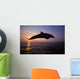 Bottlenose Dolphin Caribbean off Wall Decal Design 3