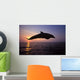 Bottlenose Dolphin Caribbean off Wall Decal Design 3