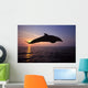 Bottlenose Dolphin Caribbean off Wall Decal Design 3