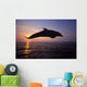 Bottlenose Dolphin Caribbean off Wall Decal Design 3