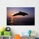 Bottlenose Dolphin Caribbean off Wall Decal Design 3