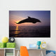 Bottlenose Dolphin Caribbean off Wall Decal Design 3