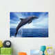 Bottlenose Dolphin Caribbean off Wall Decal Design 2