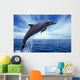 Bottlenose Dolphin Caribbean off Wall Decal Design 2