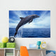 Bottlenose Dolphin Caribbean off Wall Decal Design 2
