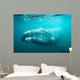 Southern Right Whale Swimming Wall Decal