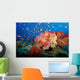 Tropical Coral Reef Fiji Wall Decal Design 1