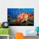 Tropical Coral Reef Fiji Wall Decal Design 1