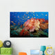 Tropical Coral Reef Fiji Wall Decal Design 1