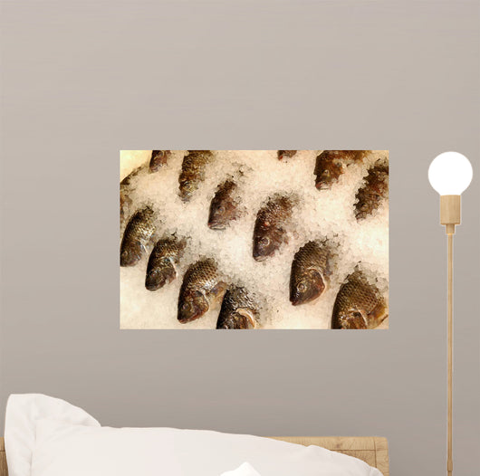 Tilapia Ice Seafood Market Wall Decal