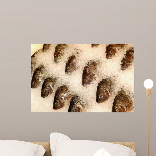 Tilapia Ice Seafood Market Wall Decal