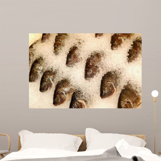 Tilapia Ice Seafood Market Wall Decal