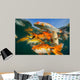 Koi Freshwater Carp Raised Wall Decal Design 5