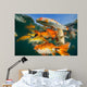 Koi Freshwater Carp Raised Wall Decal Design 5