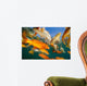 Koi Freshwater Carp Raised Wall Decal Design 4