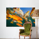 Koi Freshwater Carp Raised Wall Decal Design 4