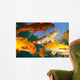 Koi Freshwater Carp Raised Wall Decal Design 3