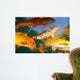 Koi Freshwater Carp Raised Wall Decal Design 3