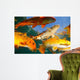 Koi Freshwater Carp Raised Wall Decal Design 3