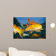 Koi Freshwater Carp Raised Wall Decal Design 2