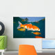 Koi Freshwater Carp Raised Wall Decal Design 1