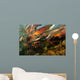 Red Salmon Oncorhynchus Nerka Wall Decal Design 4
