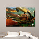 Red Salmon Oncorhynchus Nerka Wall Decal Design 3