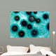 Blue Button Porpita Porpita Wall Decal