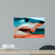 Head Shortfin Mako Shark Wall Decal