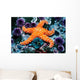 Ochre Starfish California Pacific Wall Decal Design 2