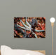 Tan Starfish Feeding Algae Wall Decal