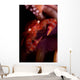 Four Lobed Porcelain Crab Wall Decal Design 3