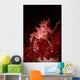 Soft Coral Crab North Wall Decal